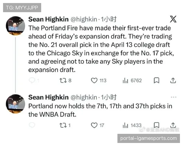 扩军版图下的WNBA:多伦多节奏与波特兰火焰的差异化建队逻辑